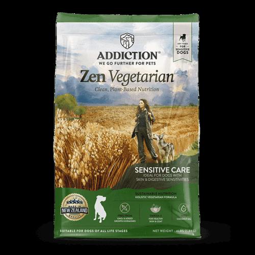 Addiction Dog Zen Vegetarian  (NEW)   3 Sizes