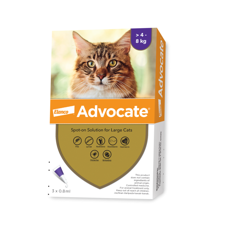 ELANCO ADVOCATE Cat 4-8kg