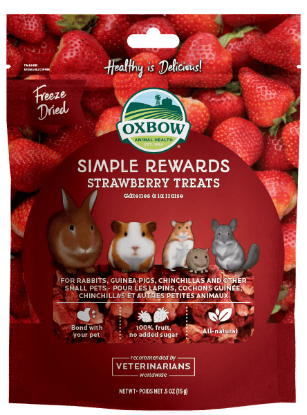 OXBOW SIMPLE REWARDS – STRAWBERRY TREAT  0.5 oz