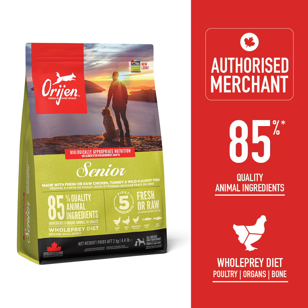 ORIJEN Freeze-Dried Infused Senior Dog 2.0kg