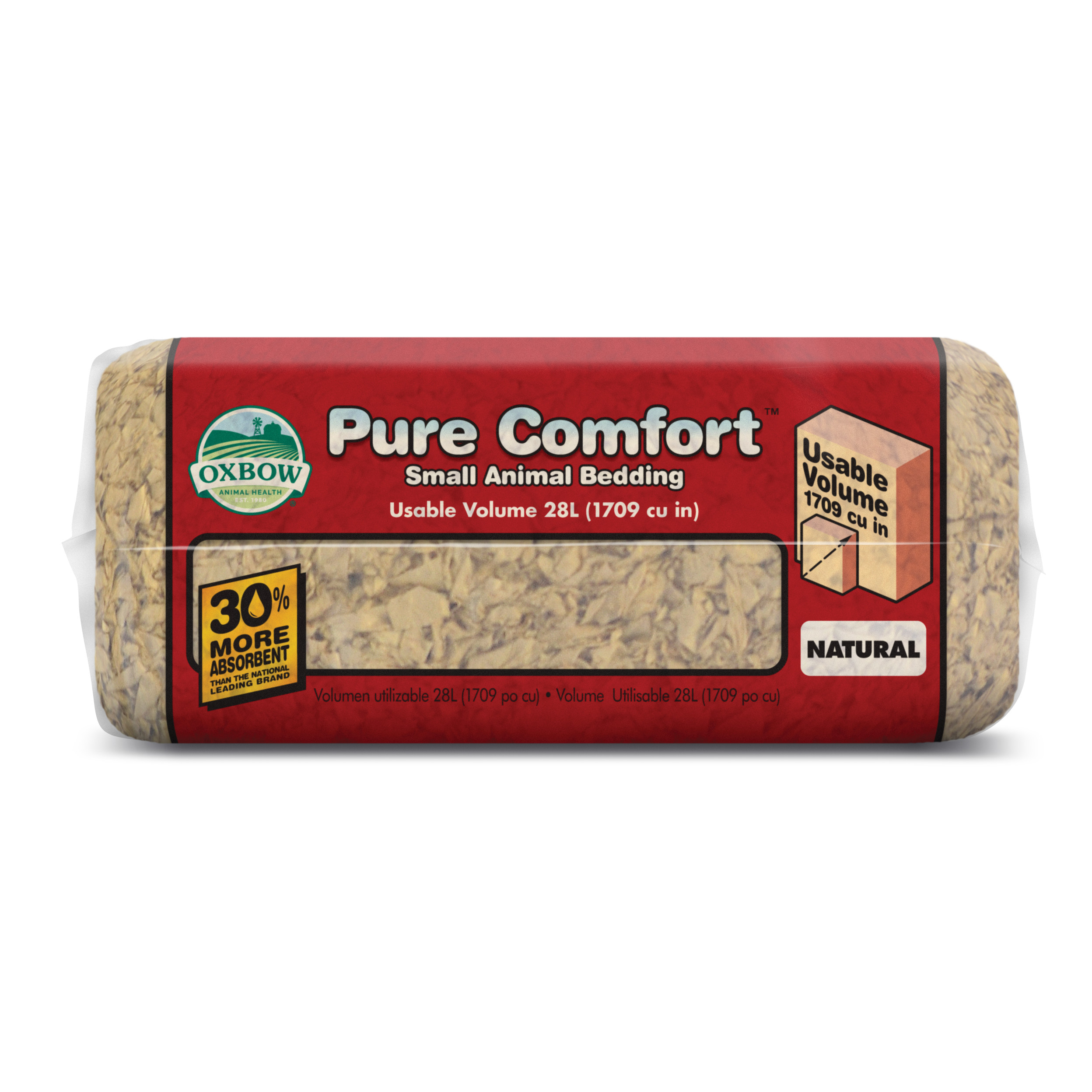 OXBOW PURE COMFORT BEDDING NATURAL 21L