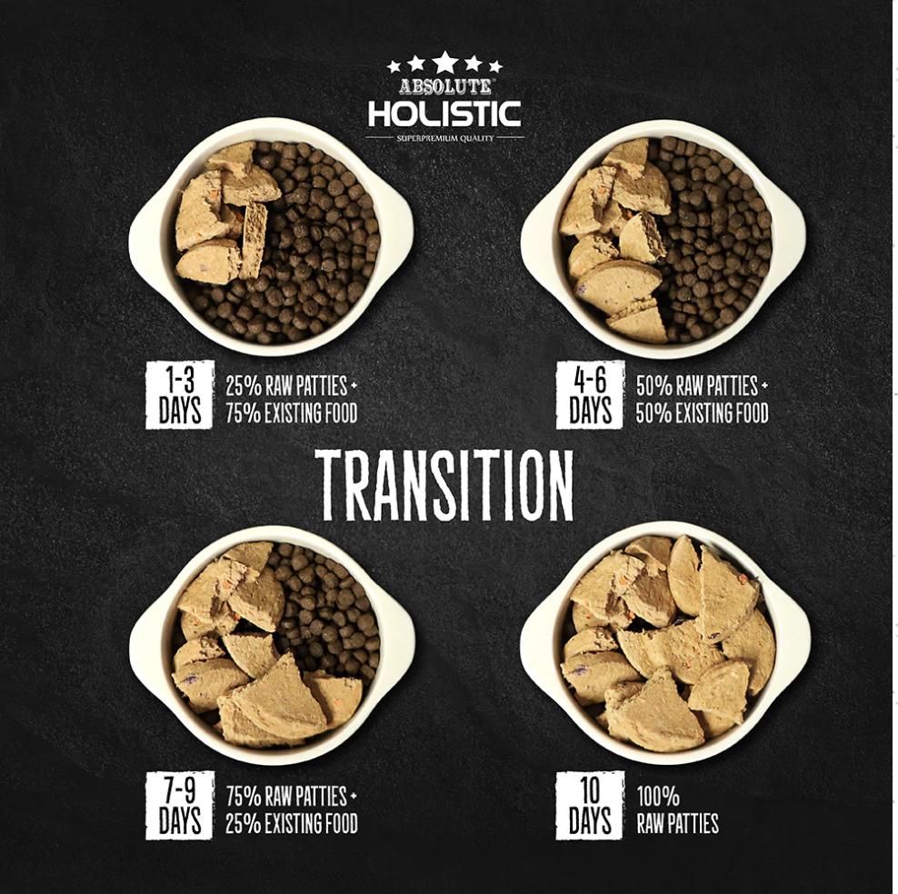 Absolute Holistic Dog Freeze Dried Raw Patties Lamb 14oz