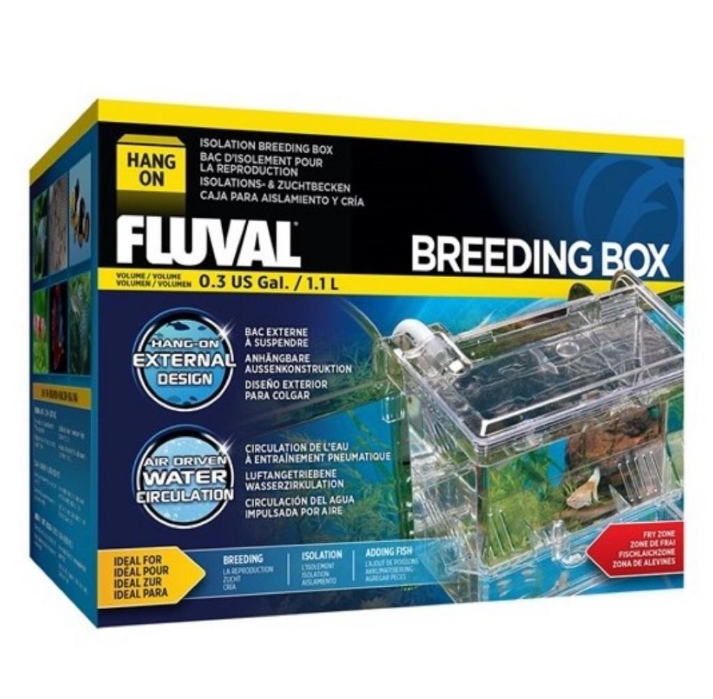 FLUVAL MEDIUM 1.1L (16.5 x 12.5 x 12 cm) & Fluval Multi-Chamber Holding & Breeding Box