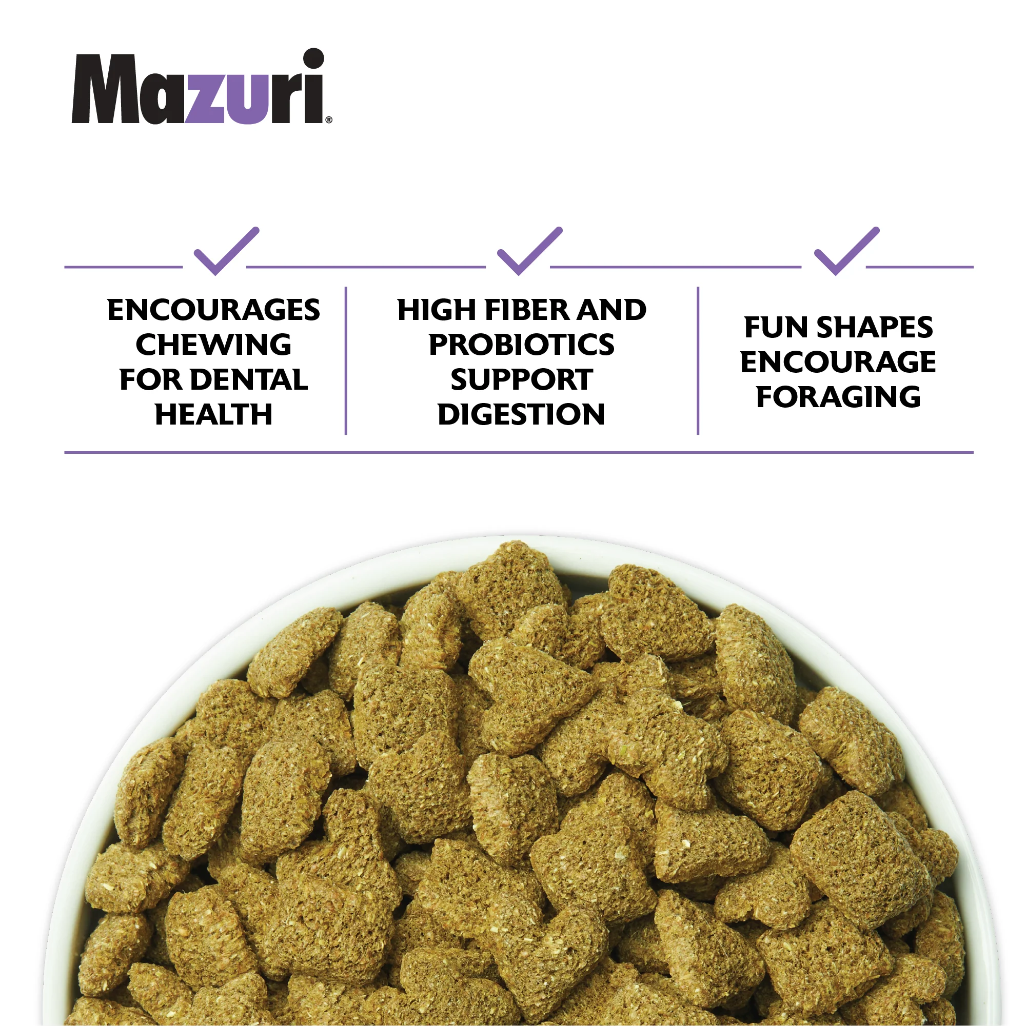MAZURI® HAMSTER & GERBIL DIET 1.25lb #5M7V