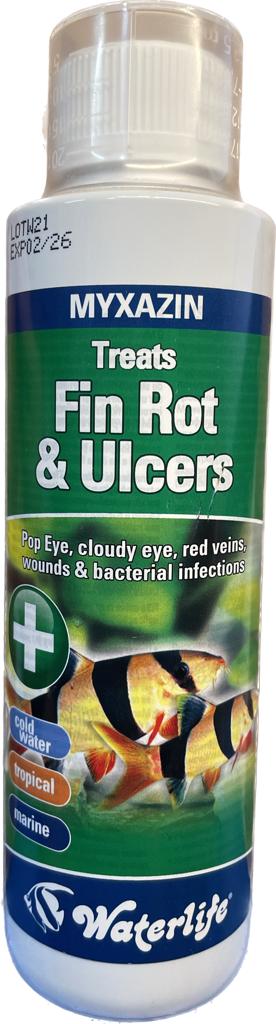 WATERLIFE MYXAZIN FIN ROT & ULCERS 250ml 