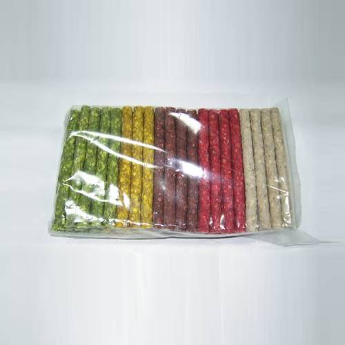 Rawhide Munchy Stick Assorted 5inch x 10mm 100pc