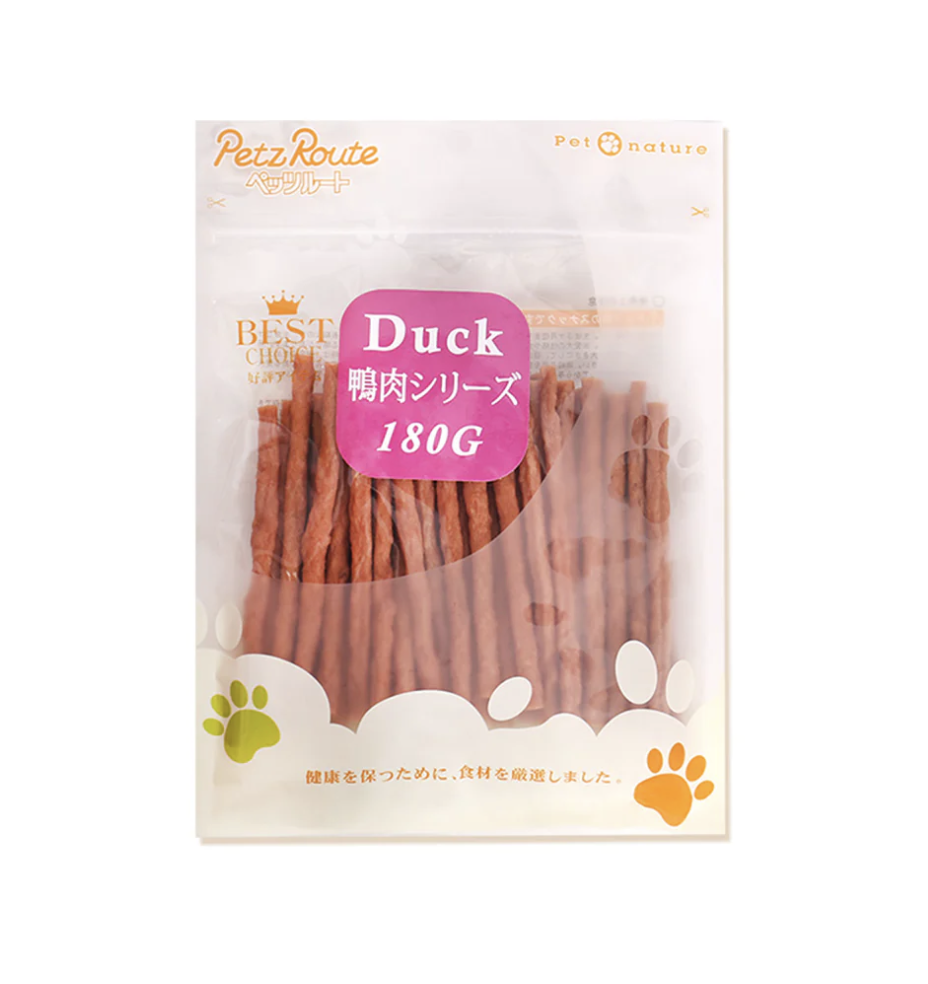 Petz Route Dog Treats Duck Stick 180g