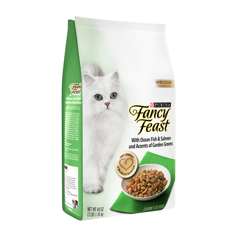 Fancy Feast Cat Dry Food Gourmet Gold Ocean Fish & Salmon 1.36kg