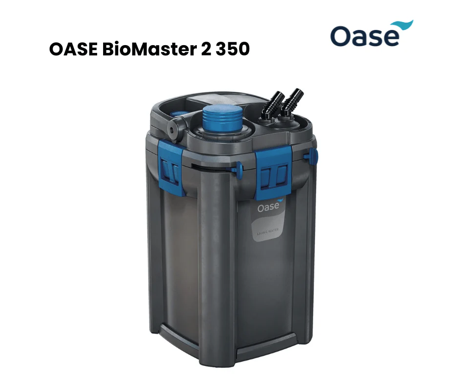 Oase Biomaster 2 350 (w/Innovative PreFilter Function) - External Canister Filter 3yr Warranty (New version!) faster flow !