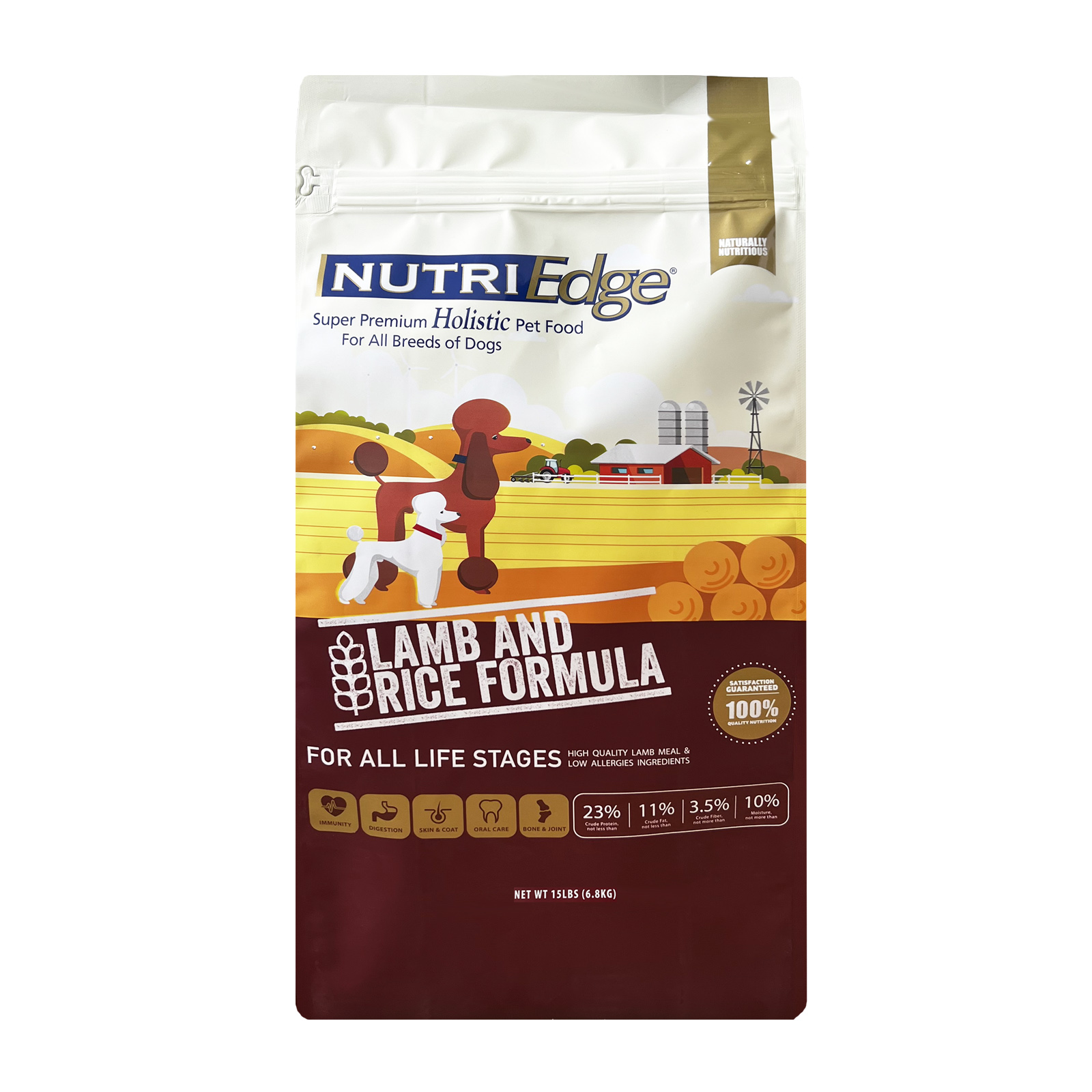 NutriEdge Holistic Dog Food Lamb and Ric Pet Mart