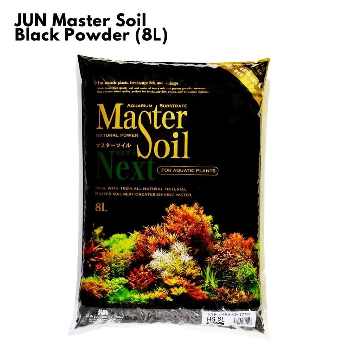 JUN Master Soil - Black Powder 8L JUNMSBP8