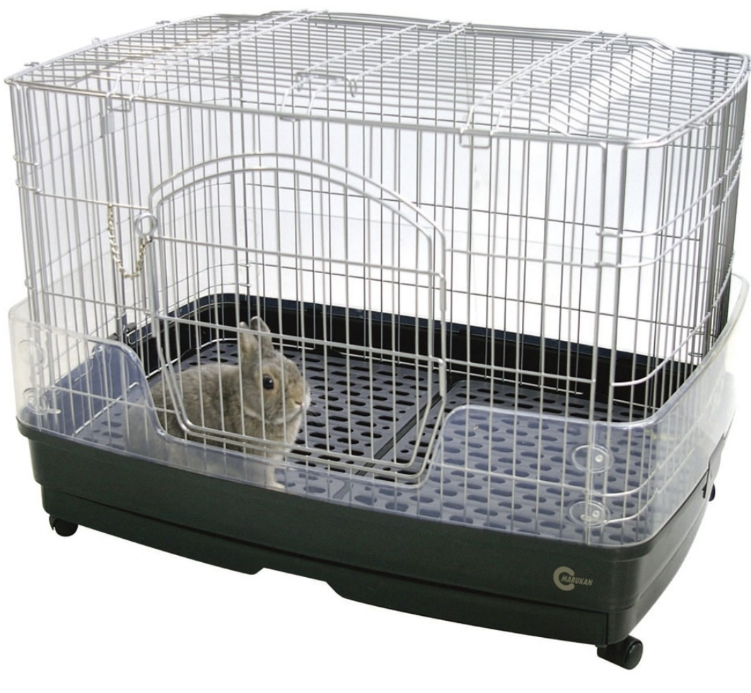 Marukan Rabbit Cage with Clear Guard S size (MR305)