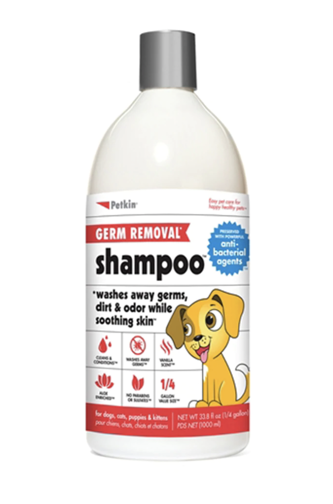 Petkin Germ Removal Shampoo 1L Pet Mart