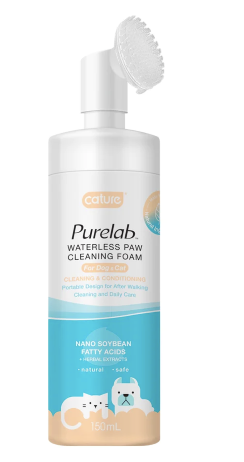 Cature® Waterless Paw Cleaning Foam 150ml [Dog & Cat]