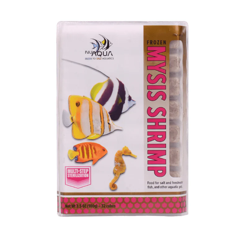 NU AQUA - MYSIS SHRIMP (FROZEN) cube 100g