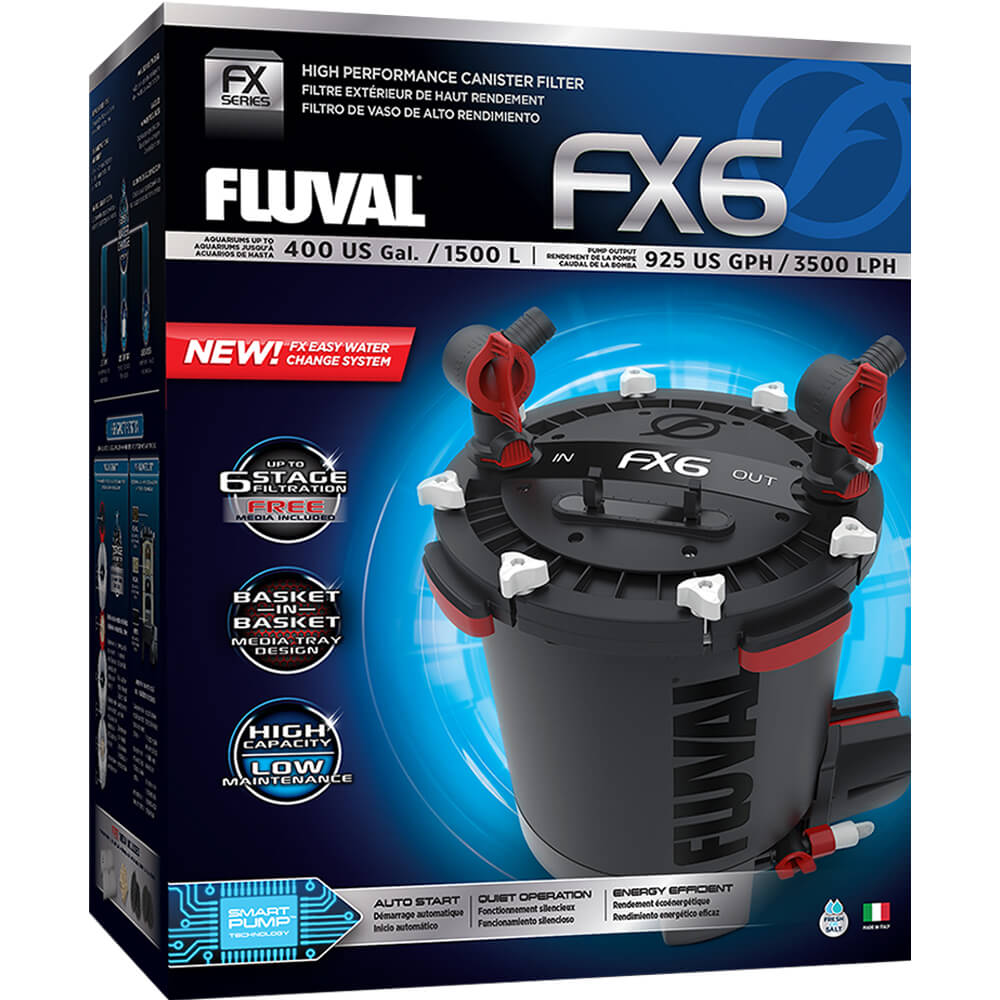 FLUVAL FX6 HIGH PERFORMANCE EXTERNAL FILTER