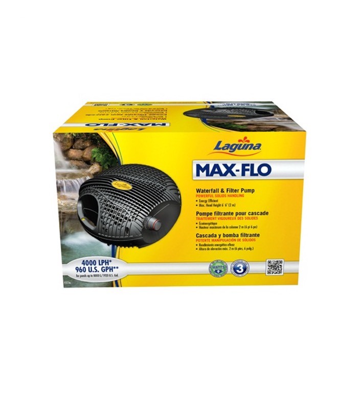 LAGUNA MAX-FLO 960 WATERFALL & FILTER PUMP PT8236 4,000L