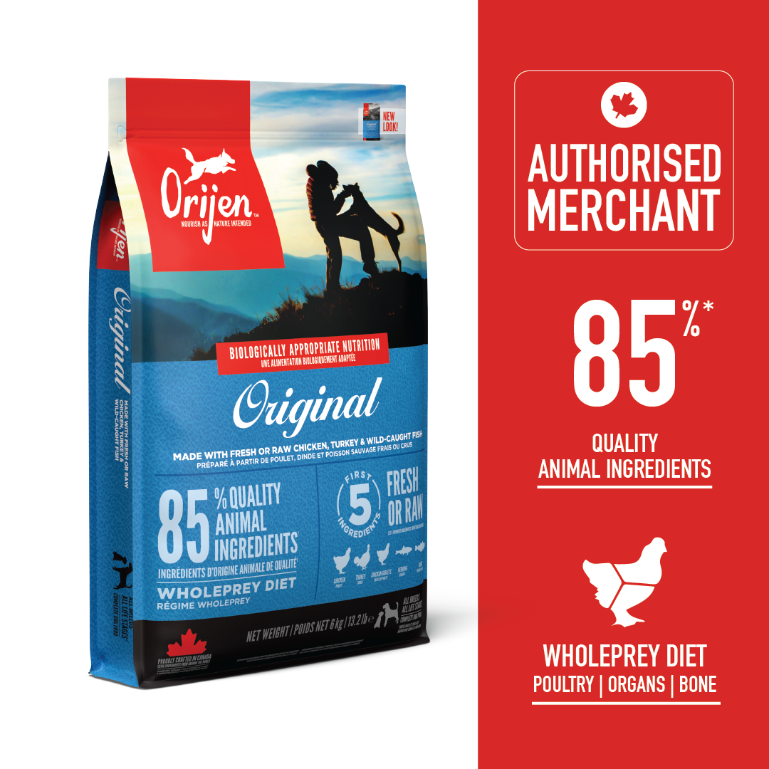 ORIJEN Freeze-Dried Infused Original Dog 6.0kg