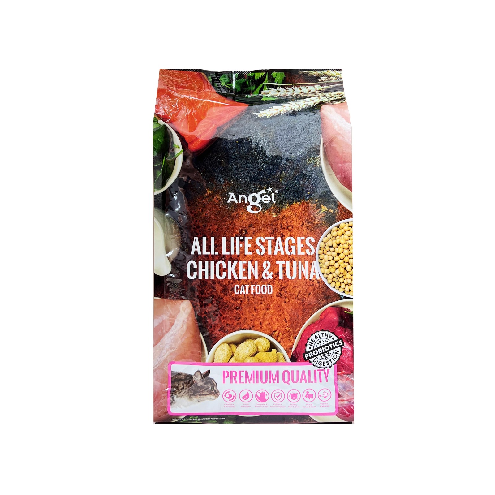(NEW) Angel - Chicken and Tuna Dry Food 1.1kg