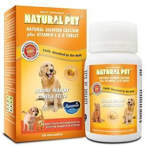 NATURAL PET SEAWEED CALCIUM PLUS PROBIOTICS POWDER