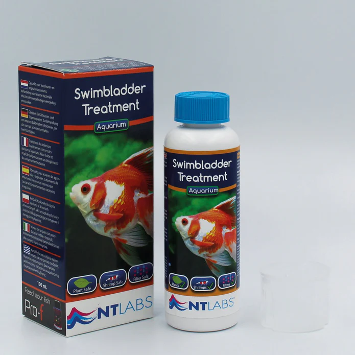NT LABS Aquarium Swimbladder Treatment 100ml (treat fish buoyancy disease) NT481