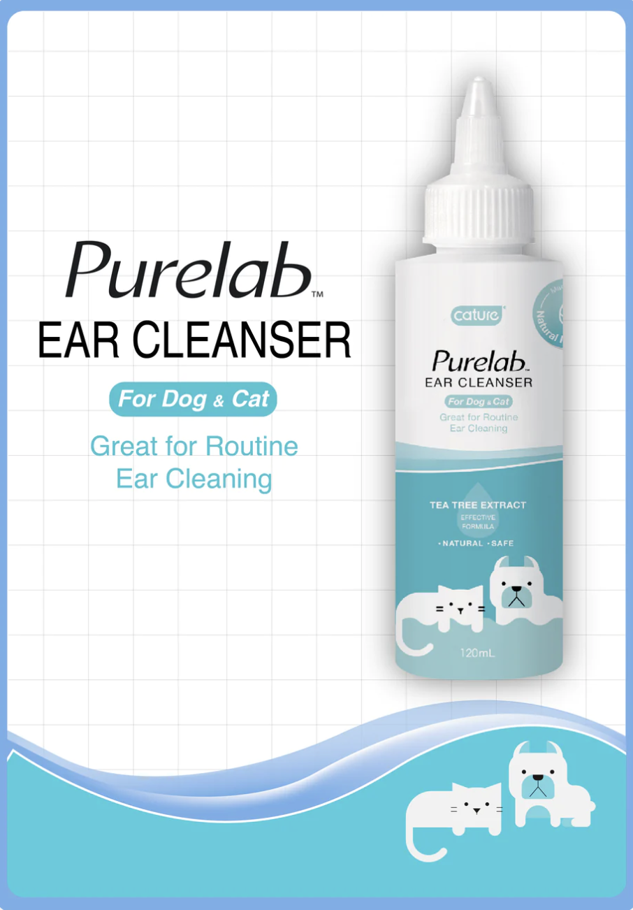 Cature® Ear Cleanser 120ml [Dog & Cat]