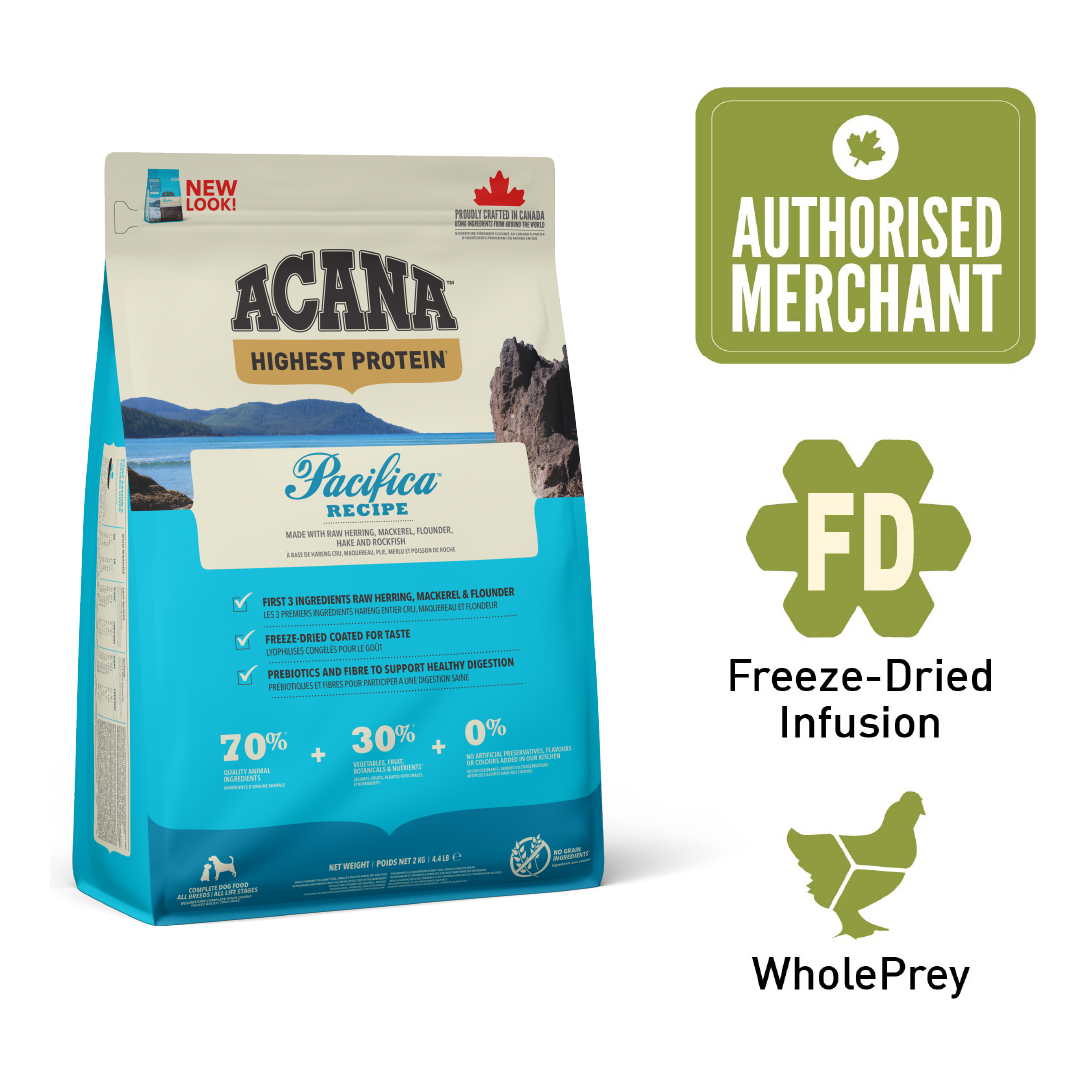 ACANA Freeze-Dried Infused Pacifica Dog 2.0kg