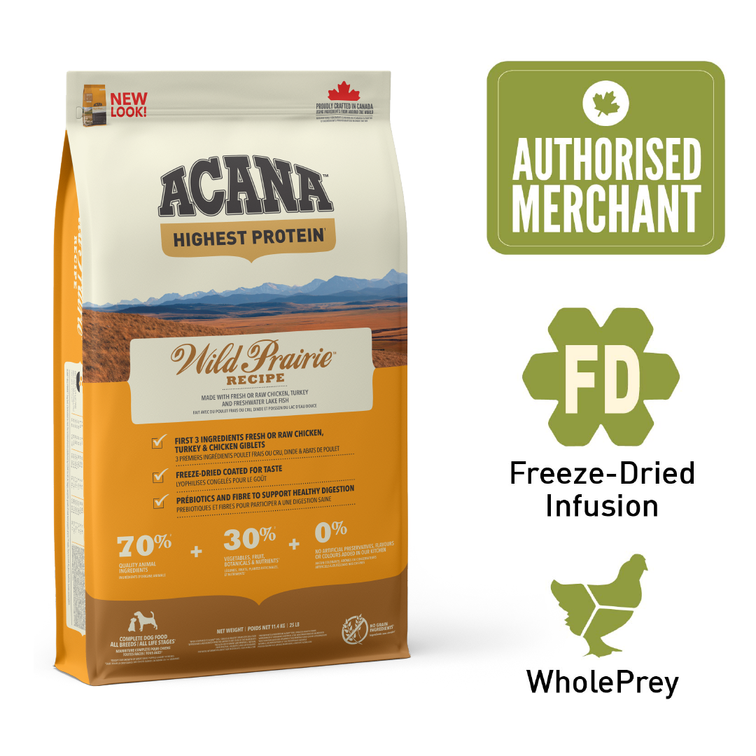 ACANA Freeze-Dried Infused Wild Prairie Dog 2.0kg