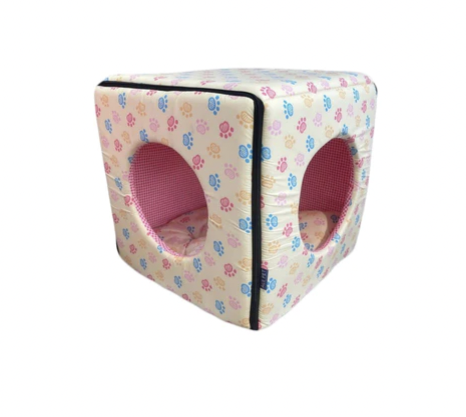 Premium SKY PET Colourful  Non-Fur Cosy Dog Bed
