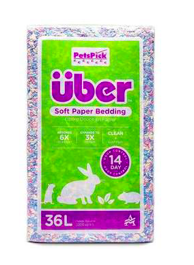 PETS PICK UBER   Soft-Paper-Bedding 36 L
